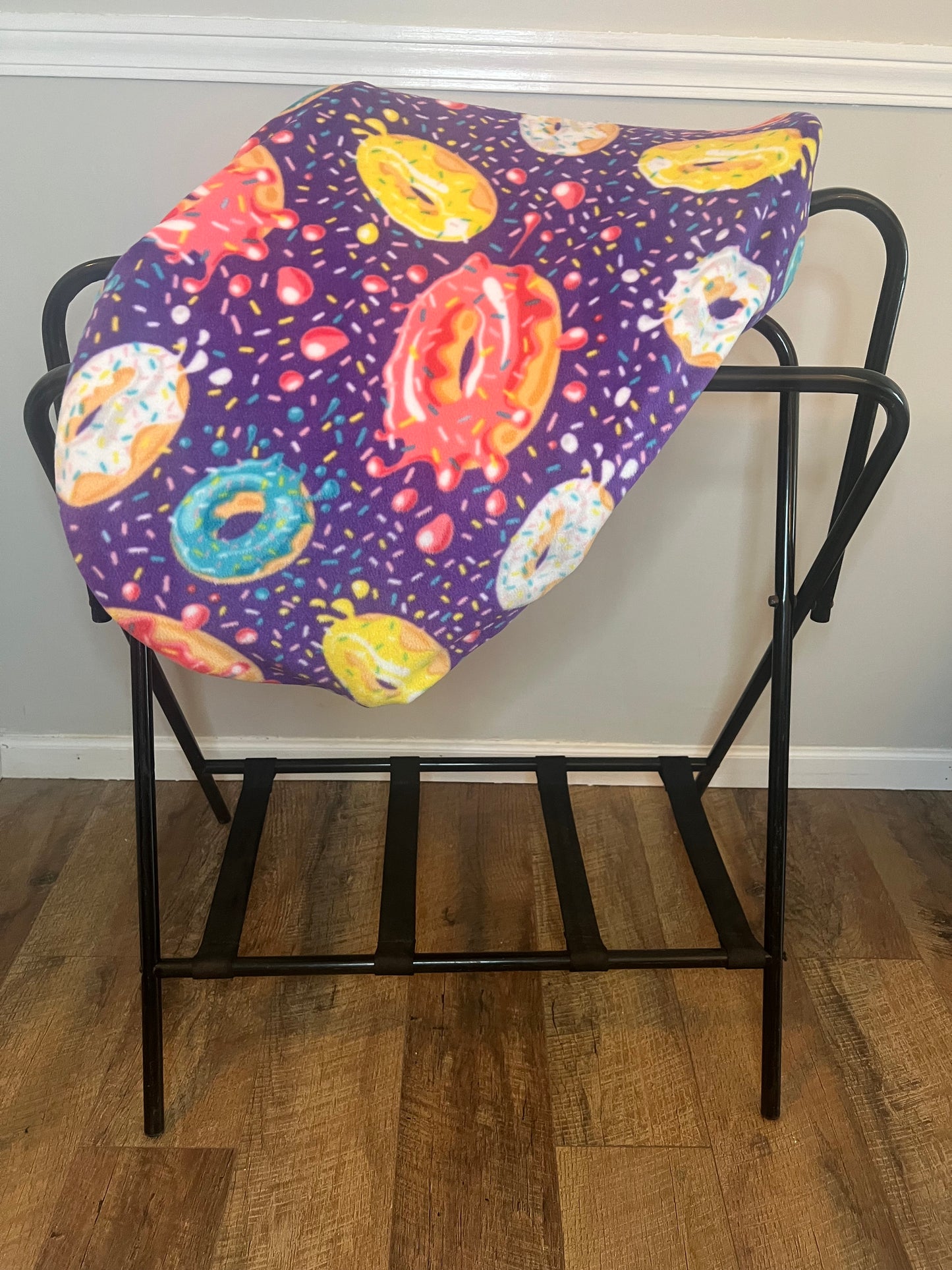 Purple Donut- Saddle Cover