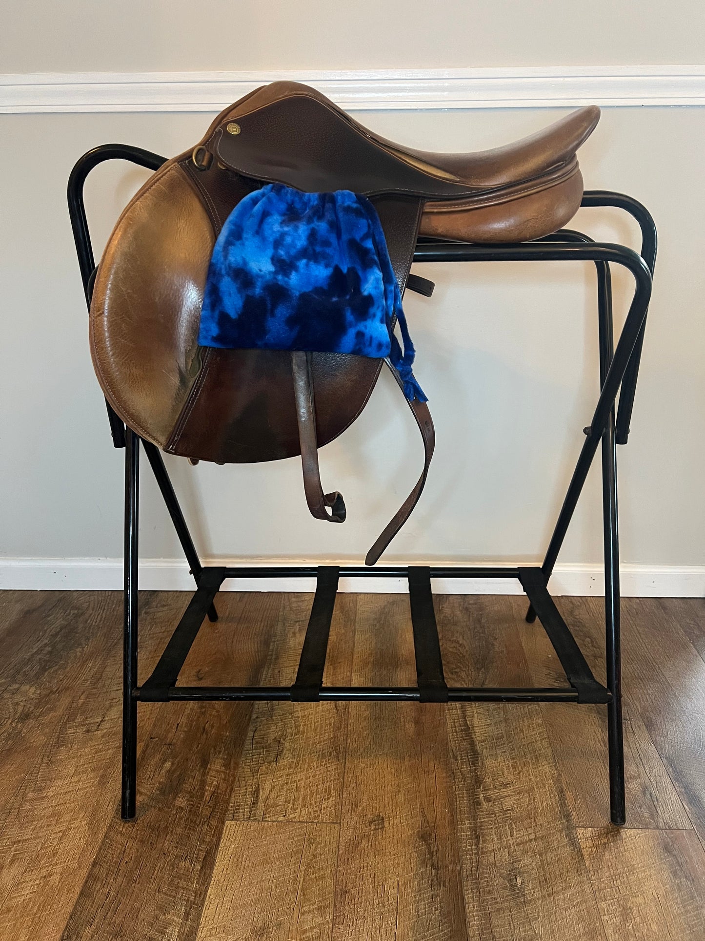 Blue Tie Dye- Stirrup Cover