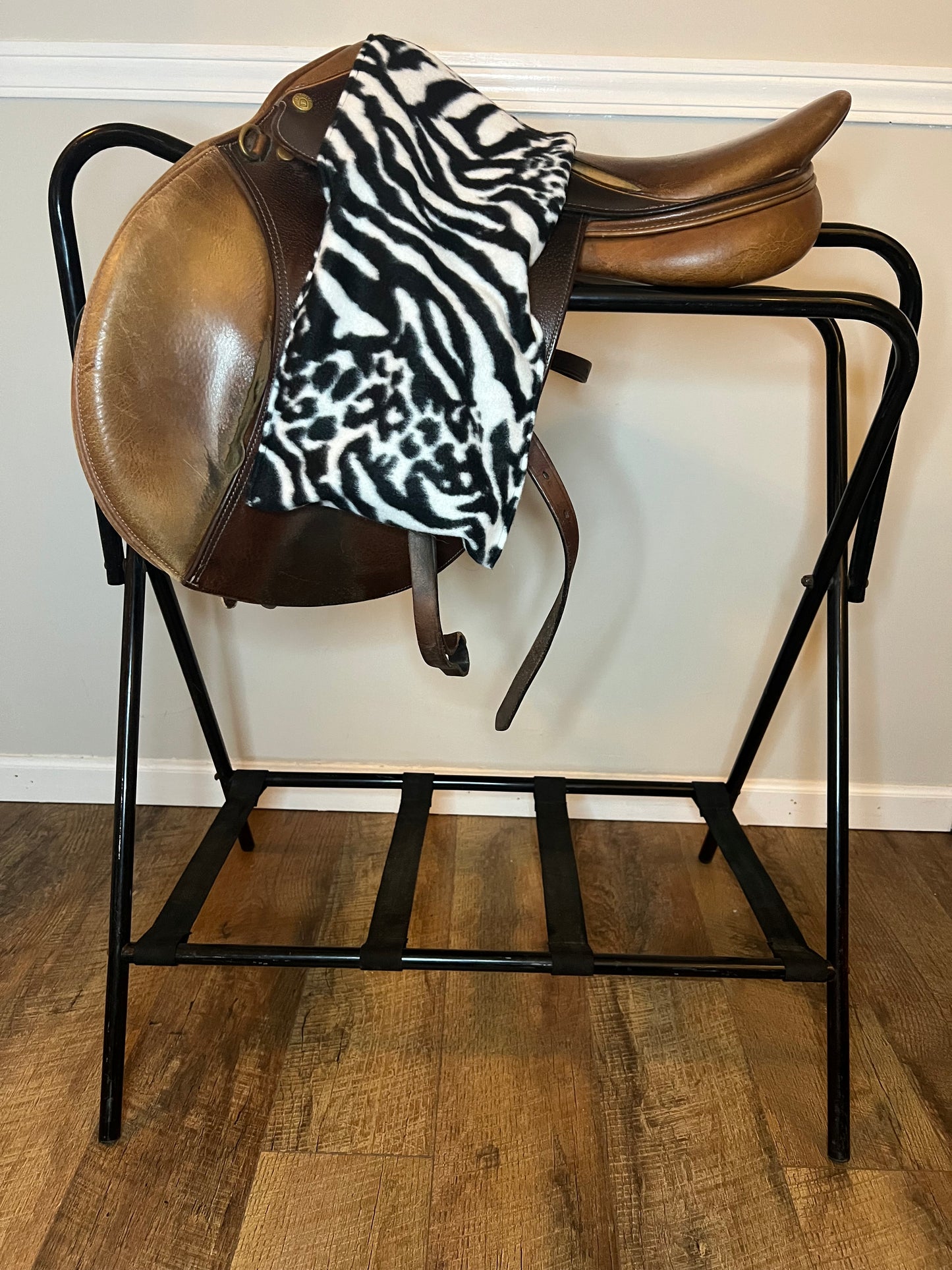 Zebra- Stirrup Slipper