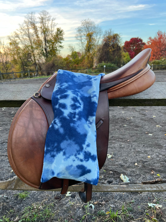 Blue Tie Dye Stirrup Slipper