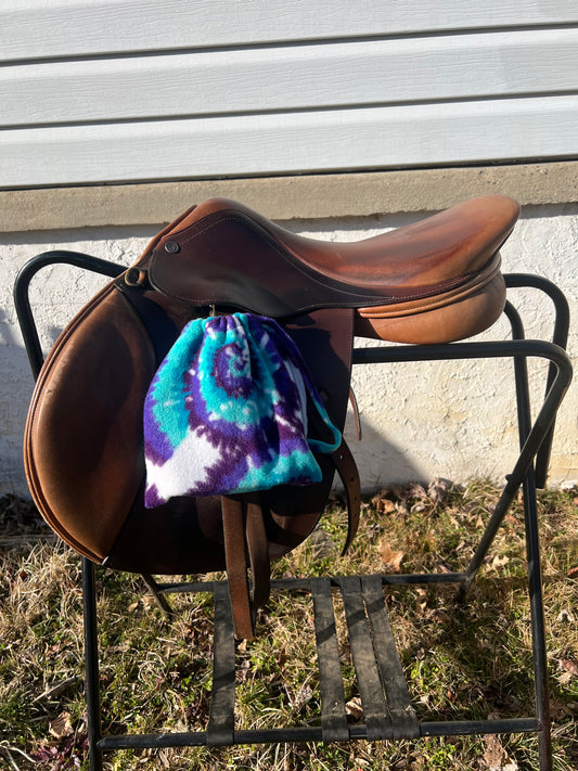 Tie Dye Stirrup Covers