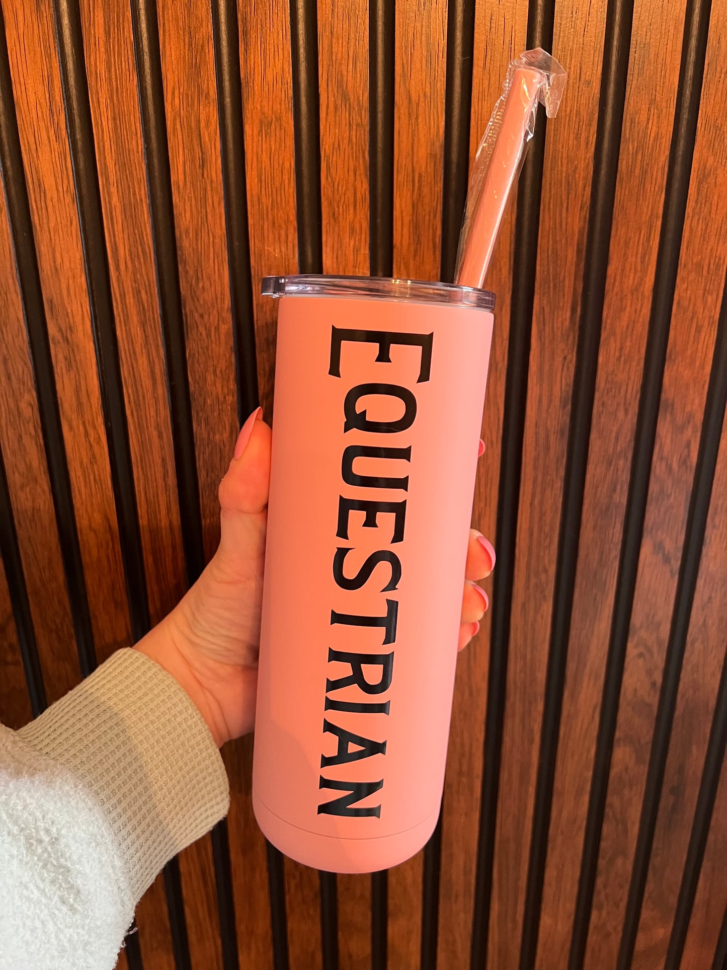 Equestrian 20 oz Metal Tumbler