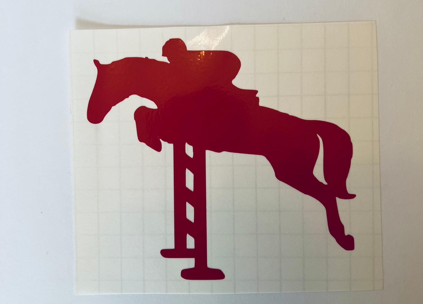 Jumping Horse Decal