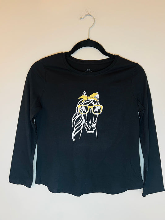 Diva Horse Youth Long Sleeve T-Shirt