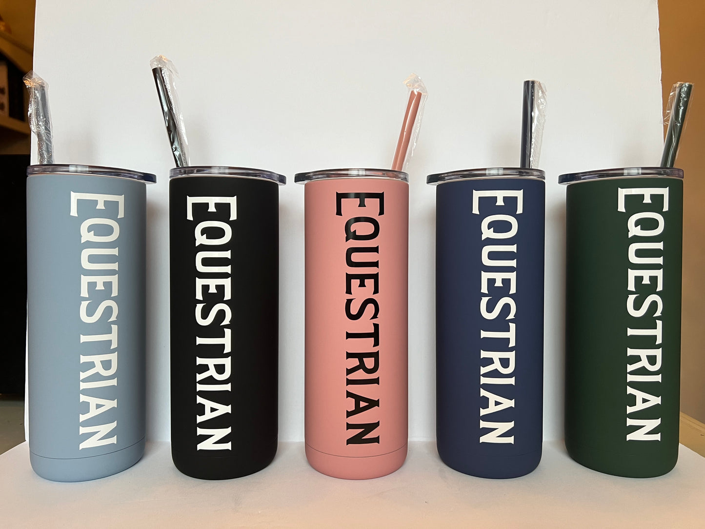 Equestrian 20 oz Metal Tumbler