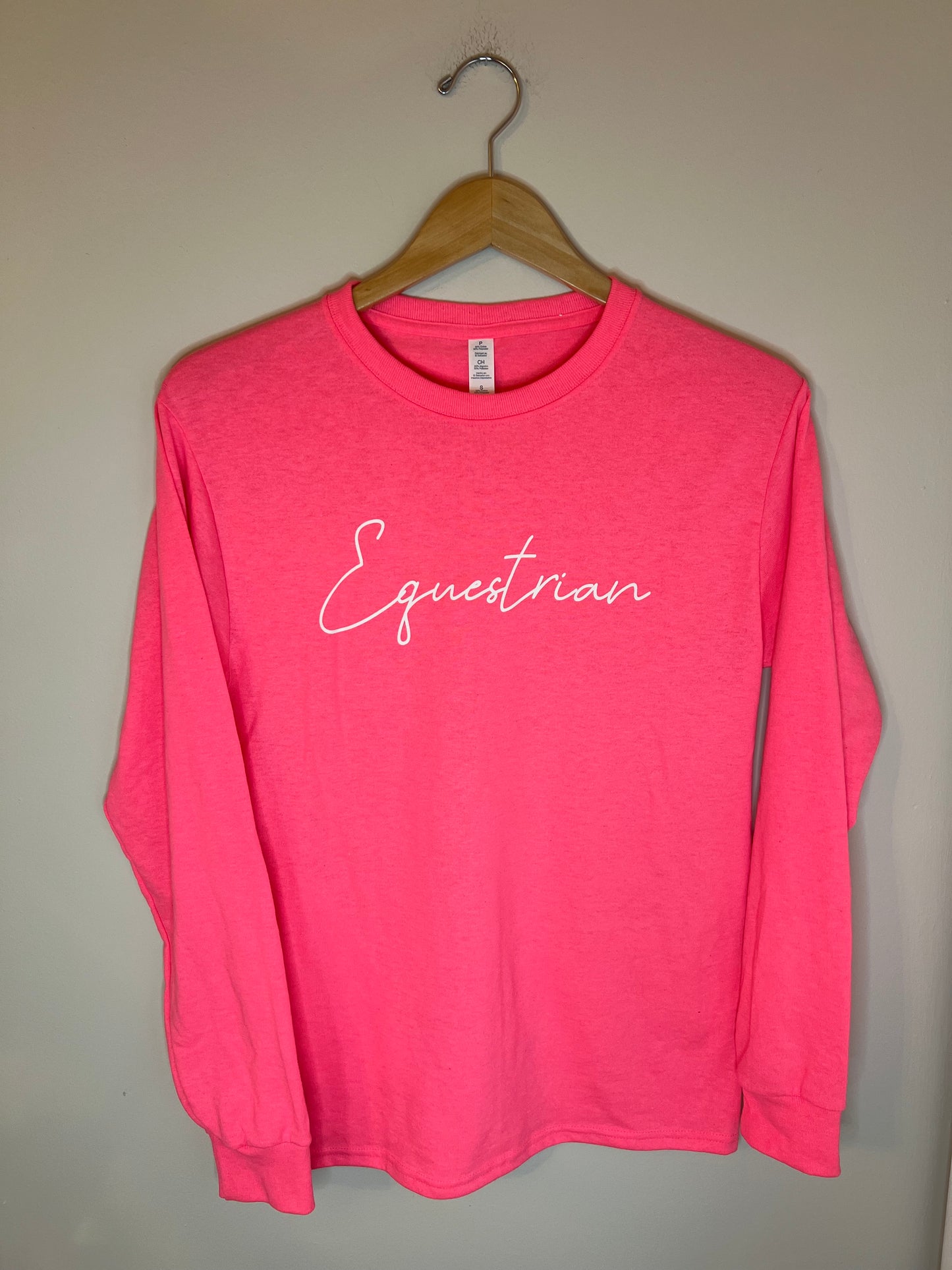 Equestrian Adult Long Sleeve Shirt