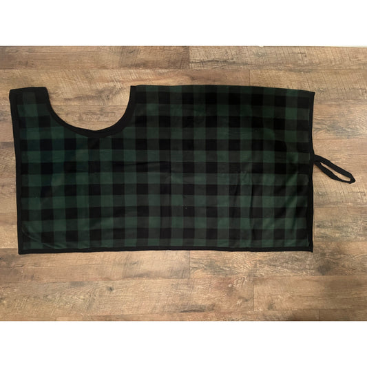 Green Plaid Quarter Sheet