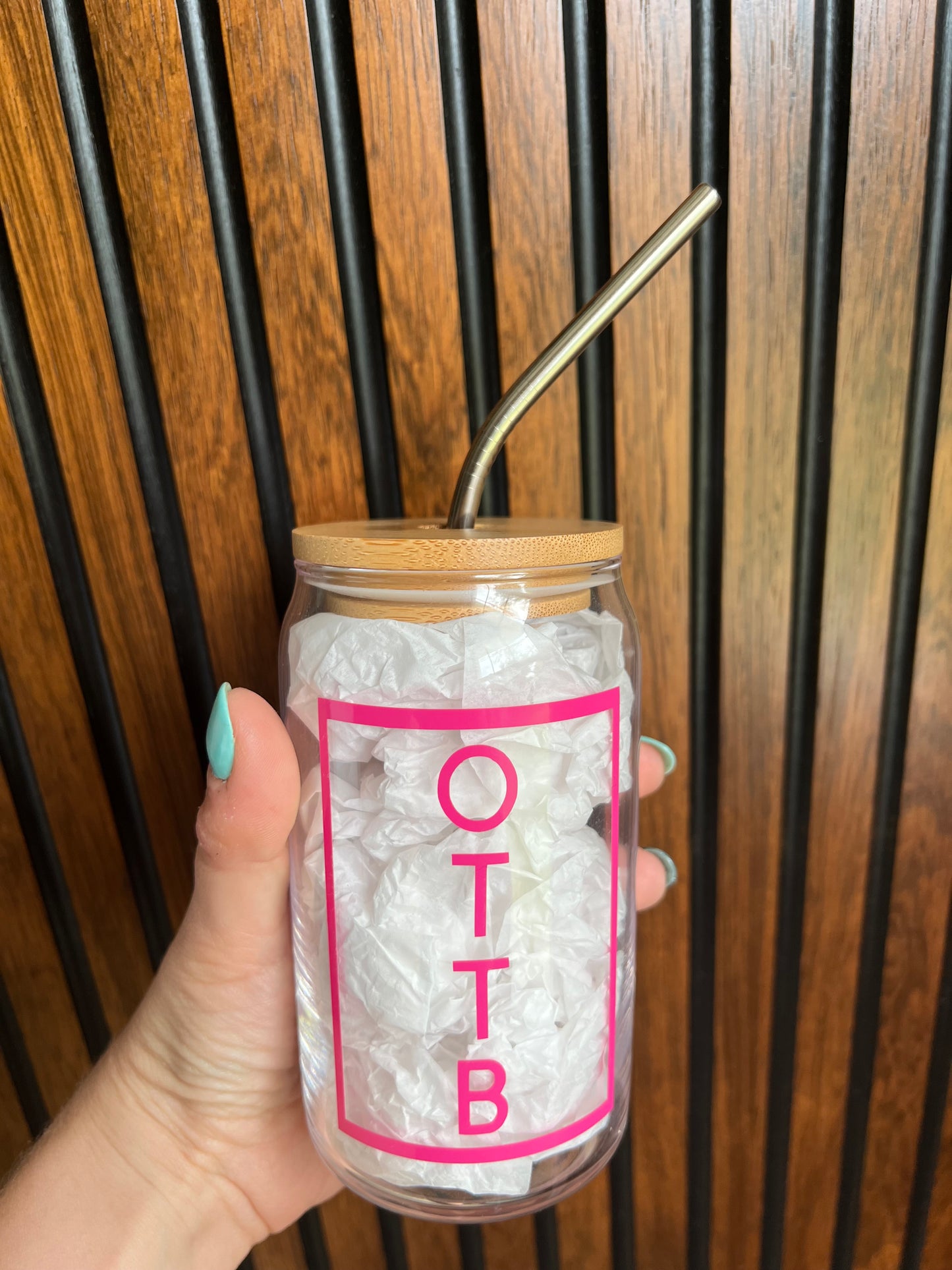 OTTB Glass Cup
