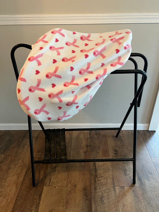 Breast Cancer Awareness Saddle Cover